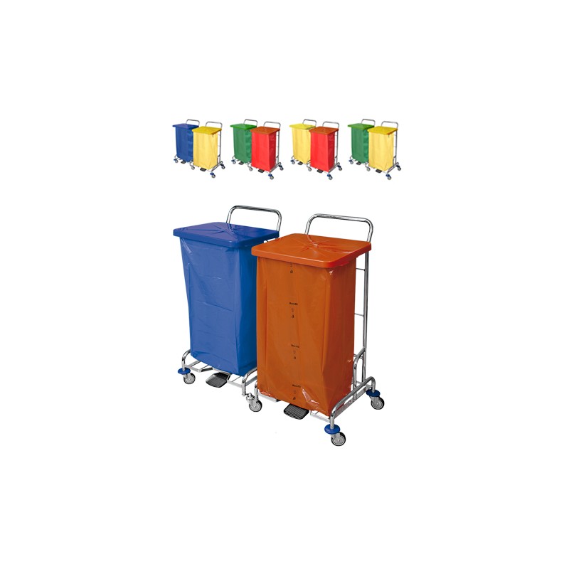 Carro Cover Residuos Doble