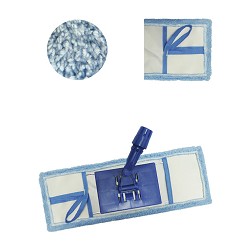 Mopa Microfibra Terry C/Ensamblaje Plegable