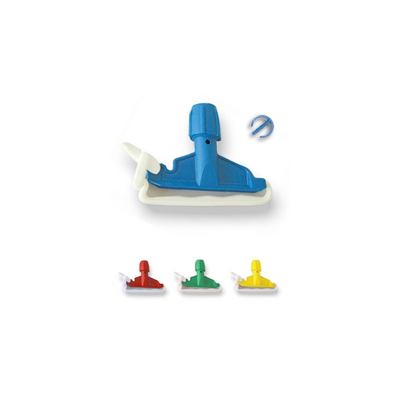 Plastic Mop Holder. (With Clip To Fit Handles With Hole)
