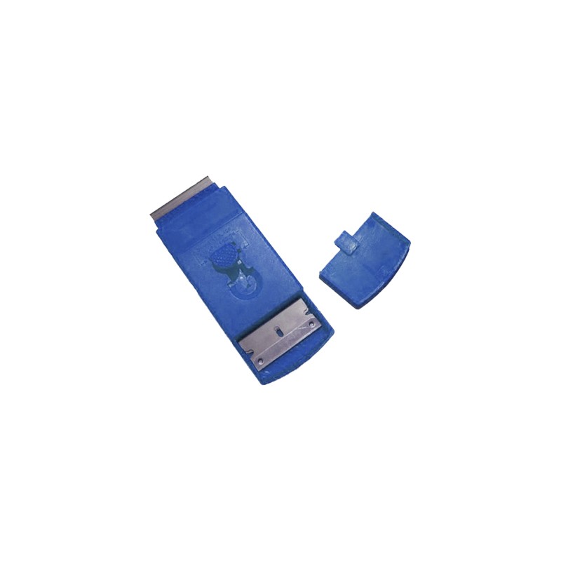 Plastic Pocket Scraper. With 3 Blades. 4 cm. Plastic Pocket Scraper. With 3 Blades. 4 cm.