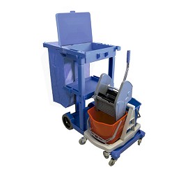 Carro Rubby C/Tapa + Carro Doble (2X18 Litros)
