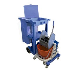 Chariot Rubby Avec Couvercle + Chariot Double (2X18 Litres)