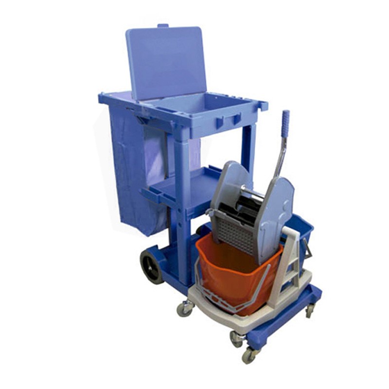 Carro Rubby C/Tapa + Carro Doble (2X18 Litros) Carro Rubby C/Tapa + Carro Doble (2X18 Litros)
