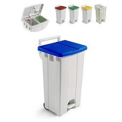 Pegasus Container I. A 2X50 l. (2 Spaces) With Wheels, Cover And Pedal