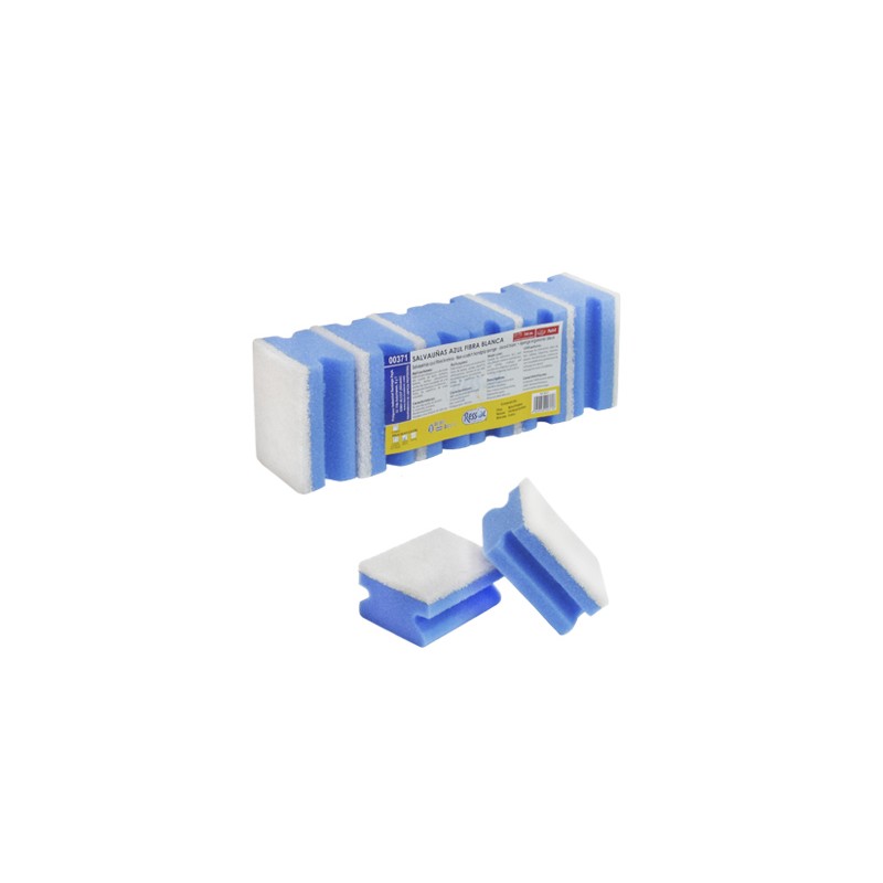 Salvauñas Azul - No Raya 7 x 9 cm. Pack-6