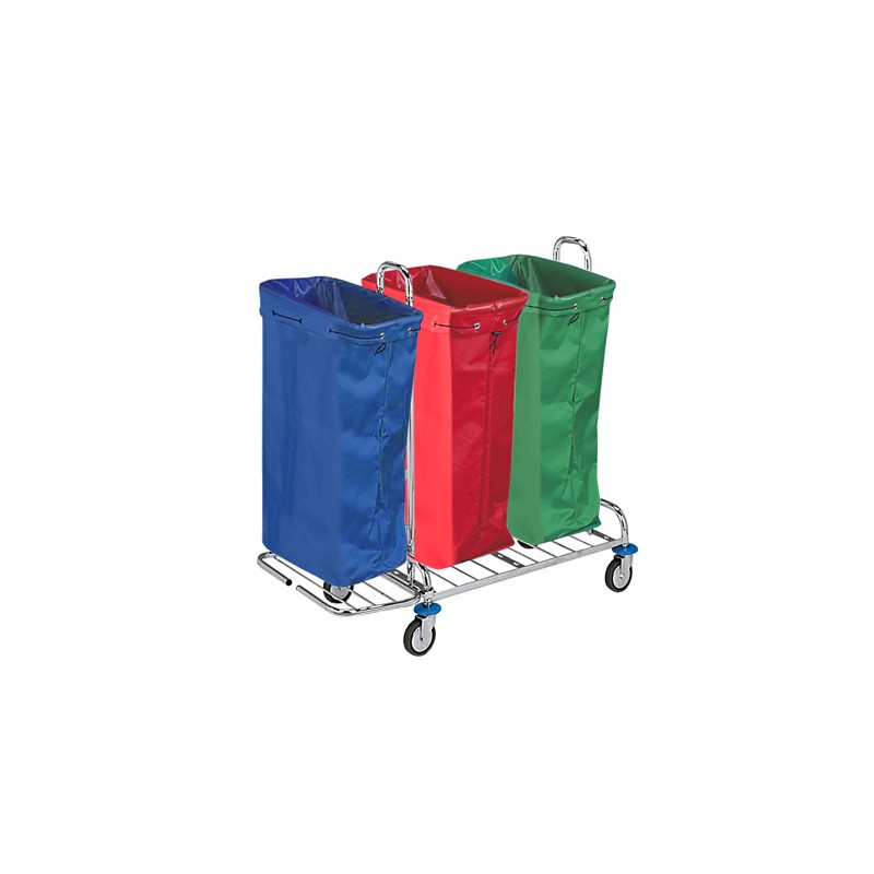 Kombo-3 Laundry Trolley (With 3 Sacs) Kombo-3 Laundry Trolley (With 3 Sacs)