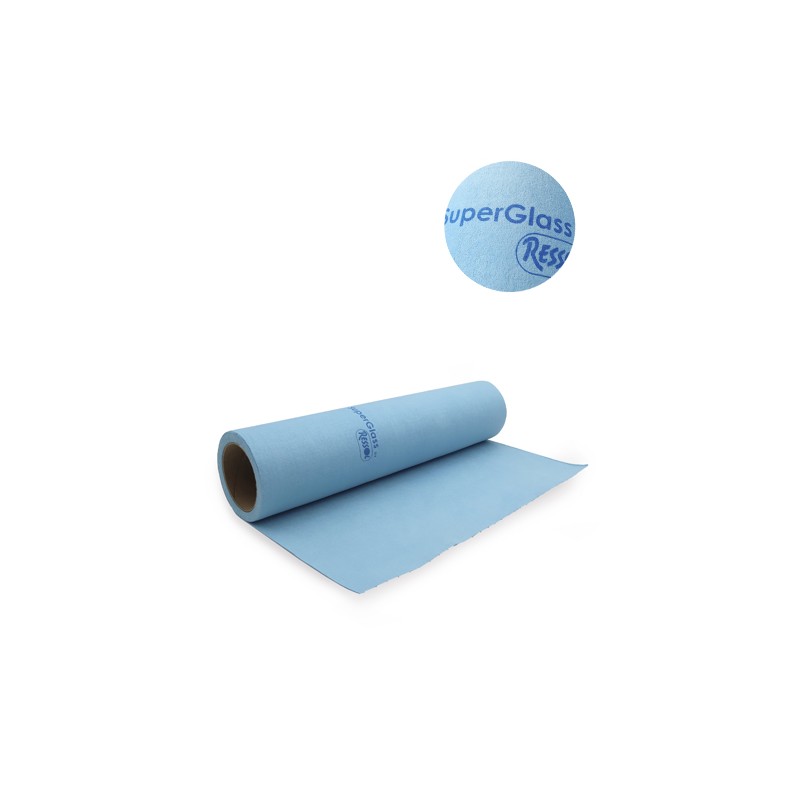 Superglass Microfibre Roll. (6 Wipes 40 x 60 Cm) Pre-Cutting
