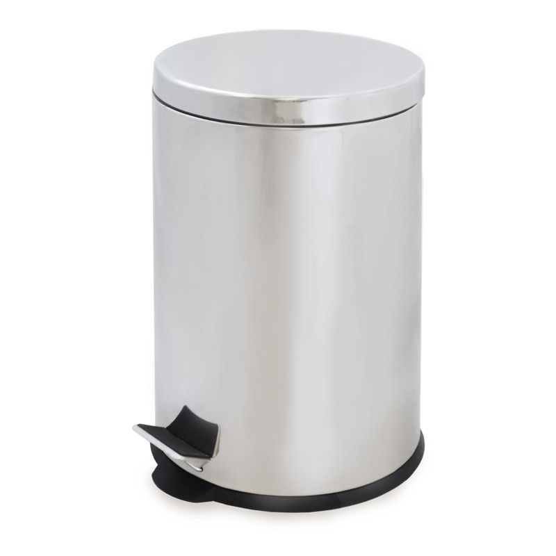 Stainless Steel Dust Bin 3, 5, 12, 20 & 30 l. With Cover And Pedal Stainless Steel Dust Bin 3, 5, 12, 20 & 30 l. With Cover And Pedal