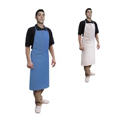 Heavy-Duty Bib Style Apron. Extra Thick Pvc. Waterproof 70X125Cm.