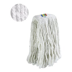 Mopa Industrial Algodón Blanco Grueso