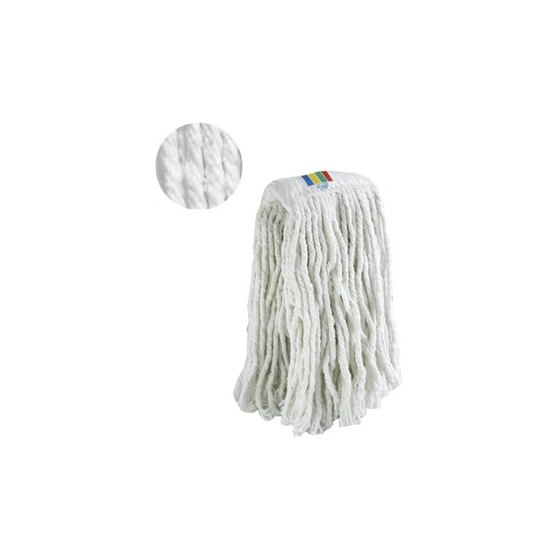 Mopa Industrial Algodón Blanco Grueso Mopa Industrial Algodón Blanco Grueso