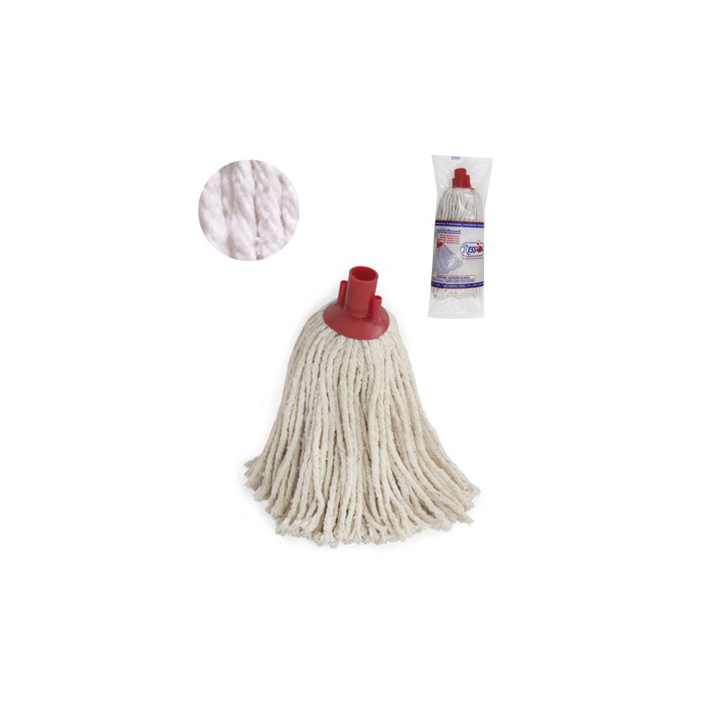 Fregona Algodón Blanco Grueso Industrial Fregona Algodón Blanco Grueso Industrial