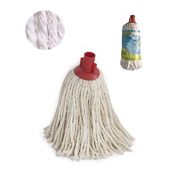 Socket Mop Head. Thick Cotton Yarn. Industrial