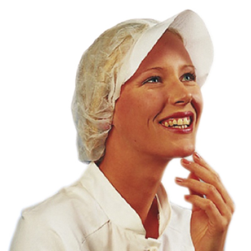 Casquette Resille Pp. Blanche. Pack-100. Casquette Resille Pp. Blanche. Pack-100.