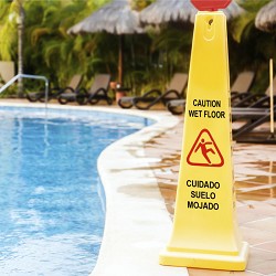Pyramide Safety Warning Sign