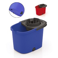 Cubo Willy con Ruedas + Escurrefacil 16 Litros