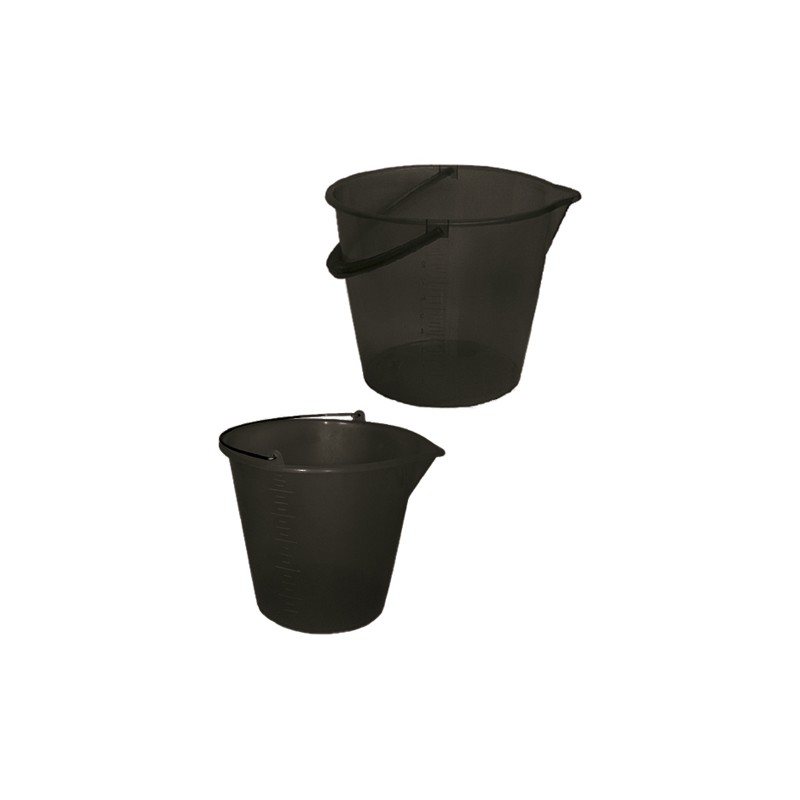 Cubo Redondo 6 y 12  Litros Detectable