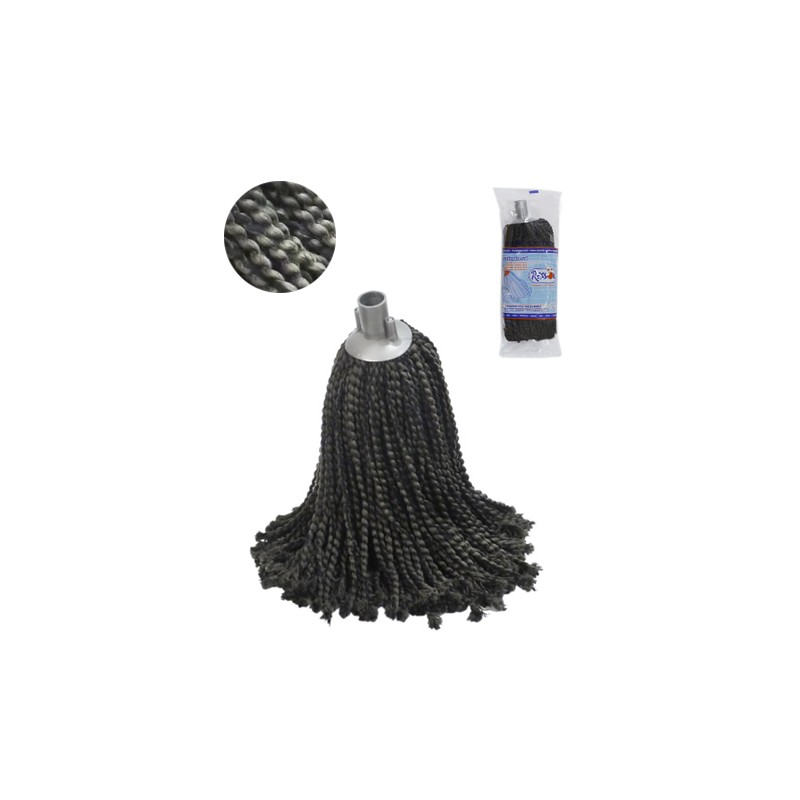Fregona Hilo Micro/Cotton. Negro/ Negro