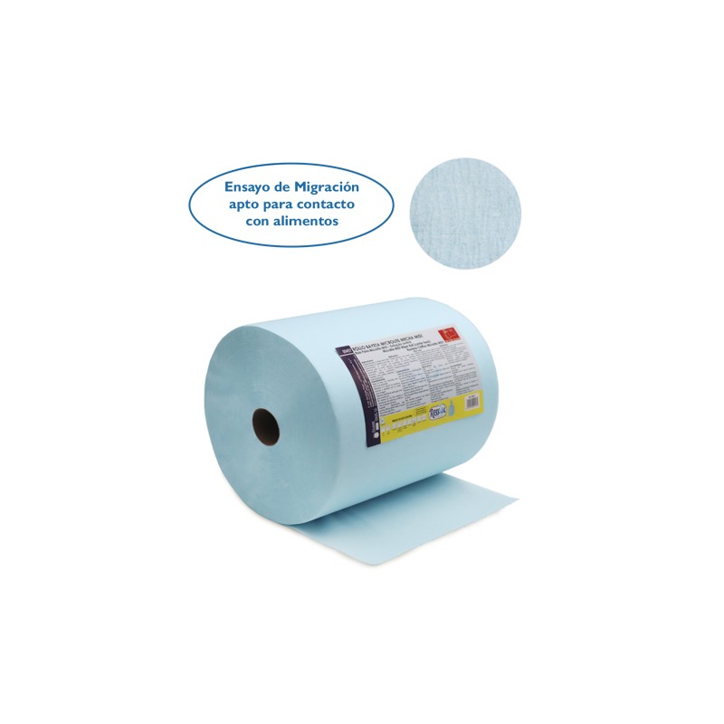 Rouleau Lavette Microlite Midi. Bleue 100 m x 22 cm
