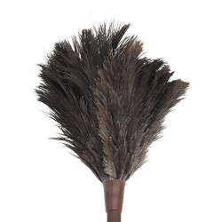 Extra Ostrich Duster With Turned Handle