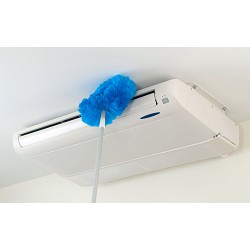 Microfil Microfibre Duster. Flexible. With Screw. Blue