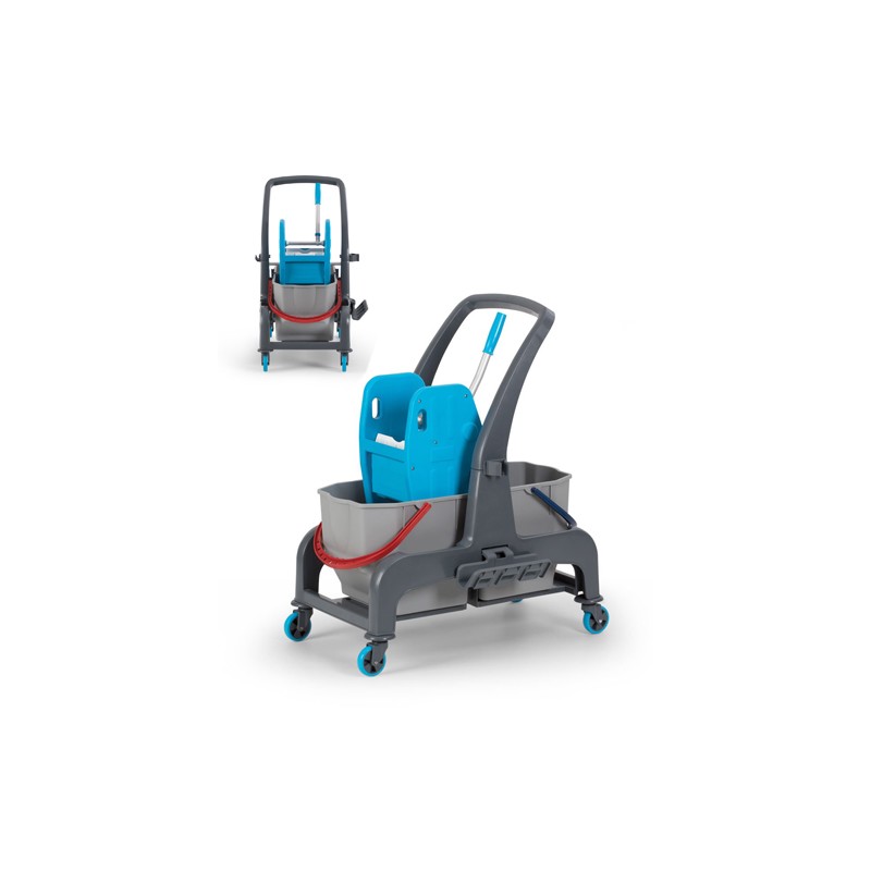 R-Evolution Double Trolley 2X25 Litres With Handle R-Evolution Double Trolley 2X25 Litres With Handle