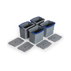 Bucket 6 Litres Gray/