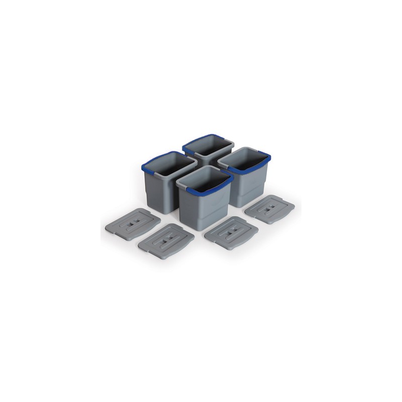 Bucket 6 Litres Gray/