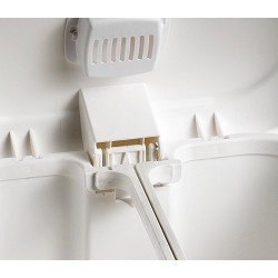 Contenedor Amico 60 Litros (2X30) Tapa Pedal y Divisor 2 Espacios