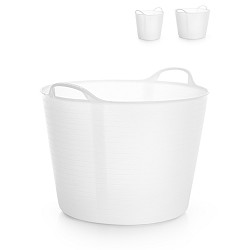 Capazo Alimentario Blanco 14, 22 y 38 Litros