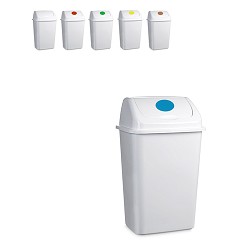 Cubo Papelera Libra 50 Litros C/Tapa Basculante