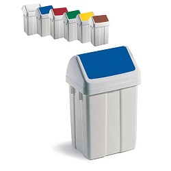 Piscis Dust Bin With Oscilating Cover. 25 & 50L