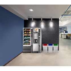 Piscis Dust Bin With Oscilating Cover. 25 & 50L