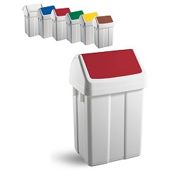 Piscis Dust Bin With Oscilating Cover. 25 & 50L