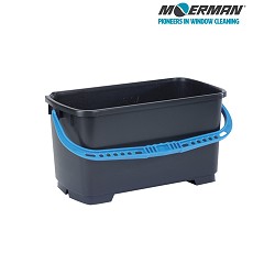 Cubo Cristalero Moerman 22 Litros Negro