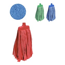 Industrial Wet Mop With Flat Socket Terry Strips