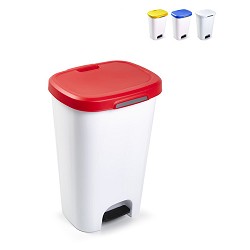 Poubelle Fort 25 Litres. Couvercle À Pédale