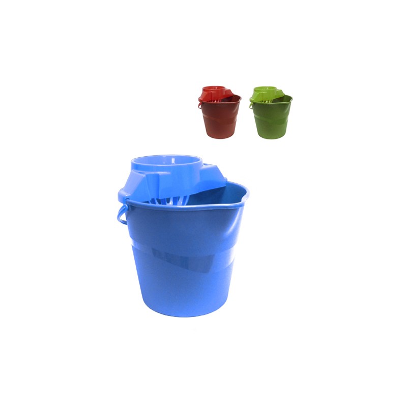 Cubo Redondo Novo C/Asa Plastico 12 Litros