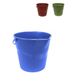 Cubo Redondo Novo C/Asa Plastico 12 Litros