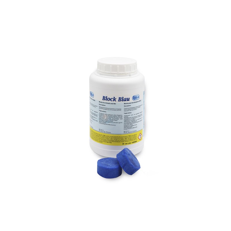 Pastillas Para Urinarios Block Blau