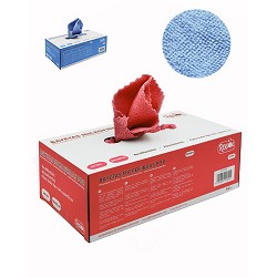 Pop Microfibre Cloth. 40 Uni. 30X30 Blue And Pink