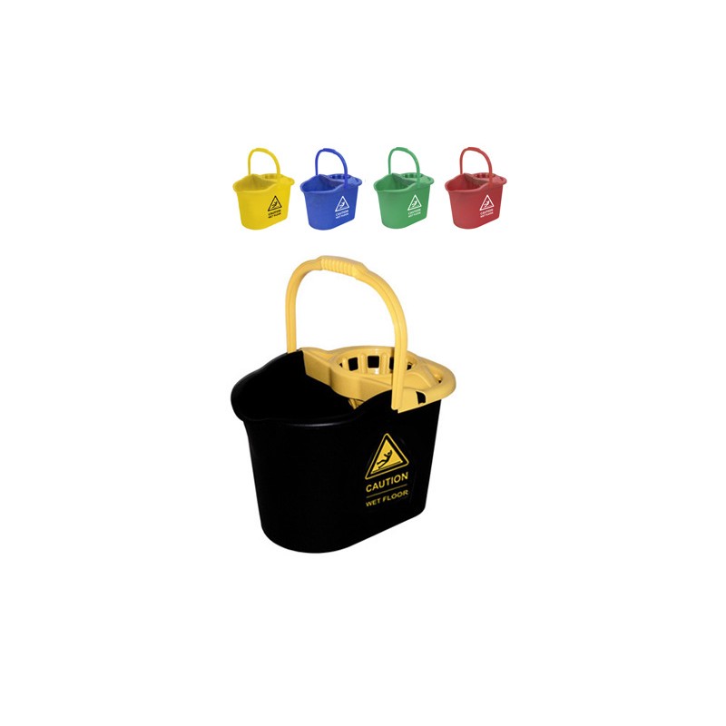 Cubo Caution. 16 Litros