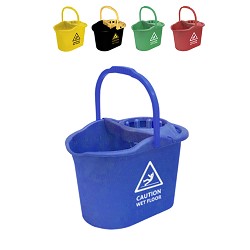 Seau Caution Avec Essoreur. 16 Litres