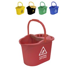 Seau Caution Avec Essoreur. 16 Litres