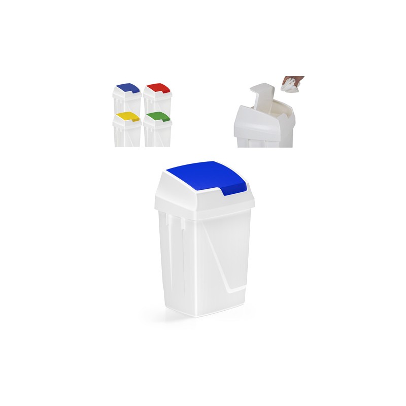 Cubo Papelera Aquario 50 Litros C/Tapa Basculante