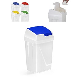 Cubo Papelera Aquario 50 Litros C/Tapa Basculante