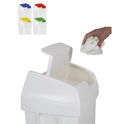 Cubo Papelera Aquario 50 Litros C/Tapa Basculante