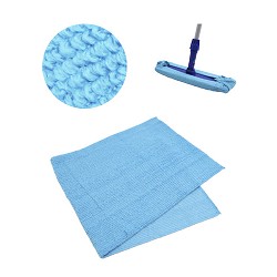 Gaze Chiffonette En Microfibre. Bleue 40, 60 Et 80 cm.