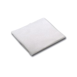 Pp Bed Sheet With Elastic. White. 80/60X210 cm. 20 Gr. Carton With 100 Pcs.