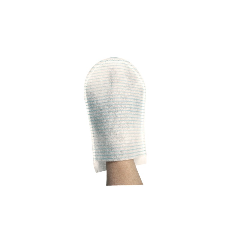 Manopla Fibra Pre-Enjabonada Desechable Pack-20 Manopla Fibra Pre-Enjabonada Desechable Pack-20